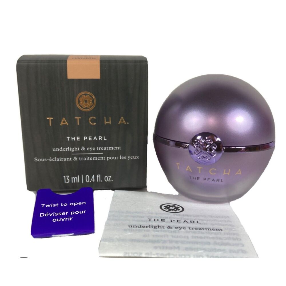 Tatcha The Pearl Illuminating Eye Treatment - Candlelight 0.4oz/13ml NIB